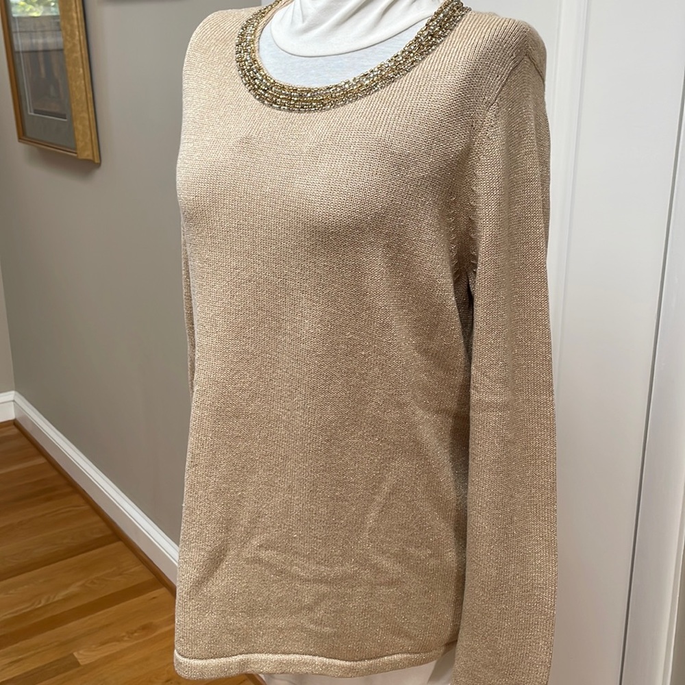 J. McLaughlin Long Sleeve Sweater, Size L